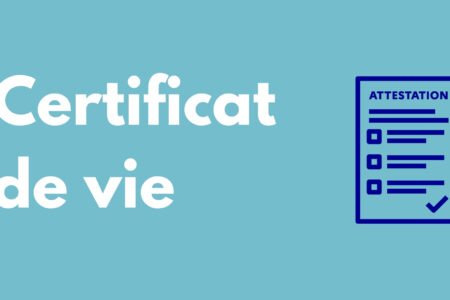Certificat de vie