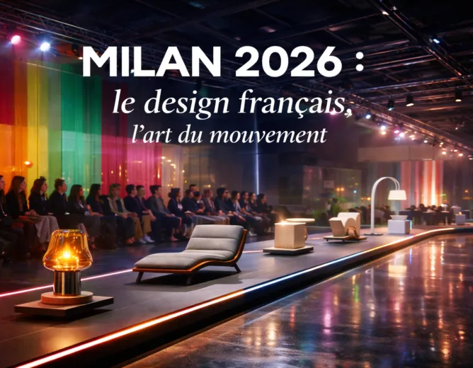 Milan 2026 : le design français en mouvement, quand l’objet devient spectacle